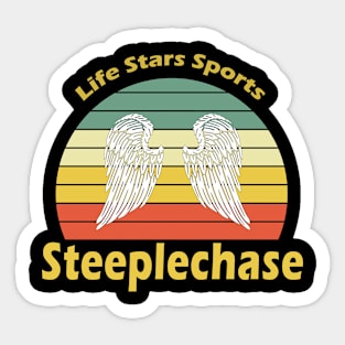 Steeplechase Sticker